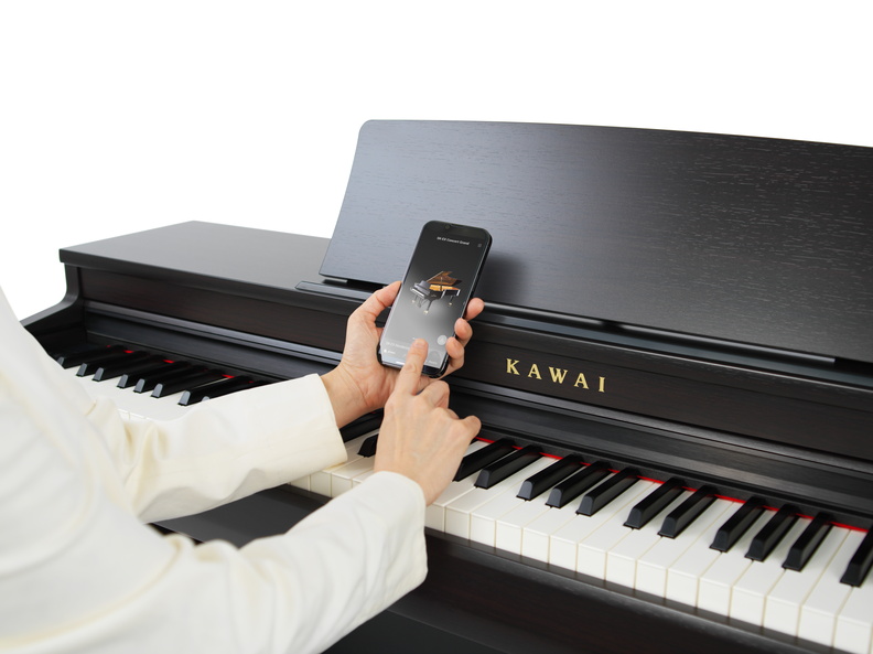 Kawai CN-201 – Tastaturmechanik und Ausstattung