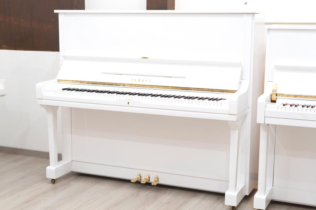 Yamaha U3 – weiß – gebraucht – überholt